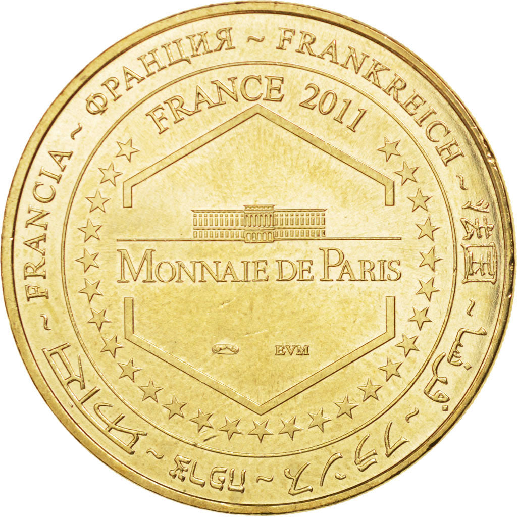 Francia, Token, Tourist Token, 43/ Hôtel-Dieu - Le Puy-en-Velay, 2011, Monnaie