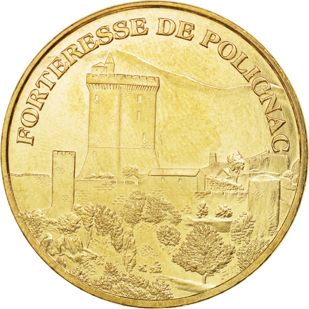 France, Token, Tourist Token, 43/ Forteresse de Polignac, 2007, Monnaie de