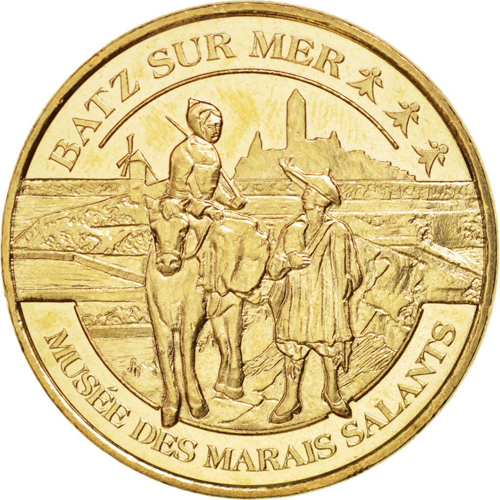France, Token, Tourist Token, 44/ Musée des Marais Salants - Batz-sur-Mer