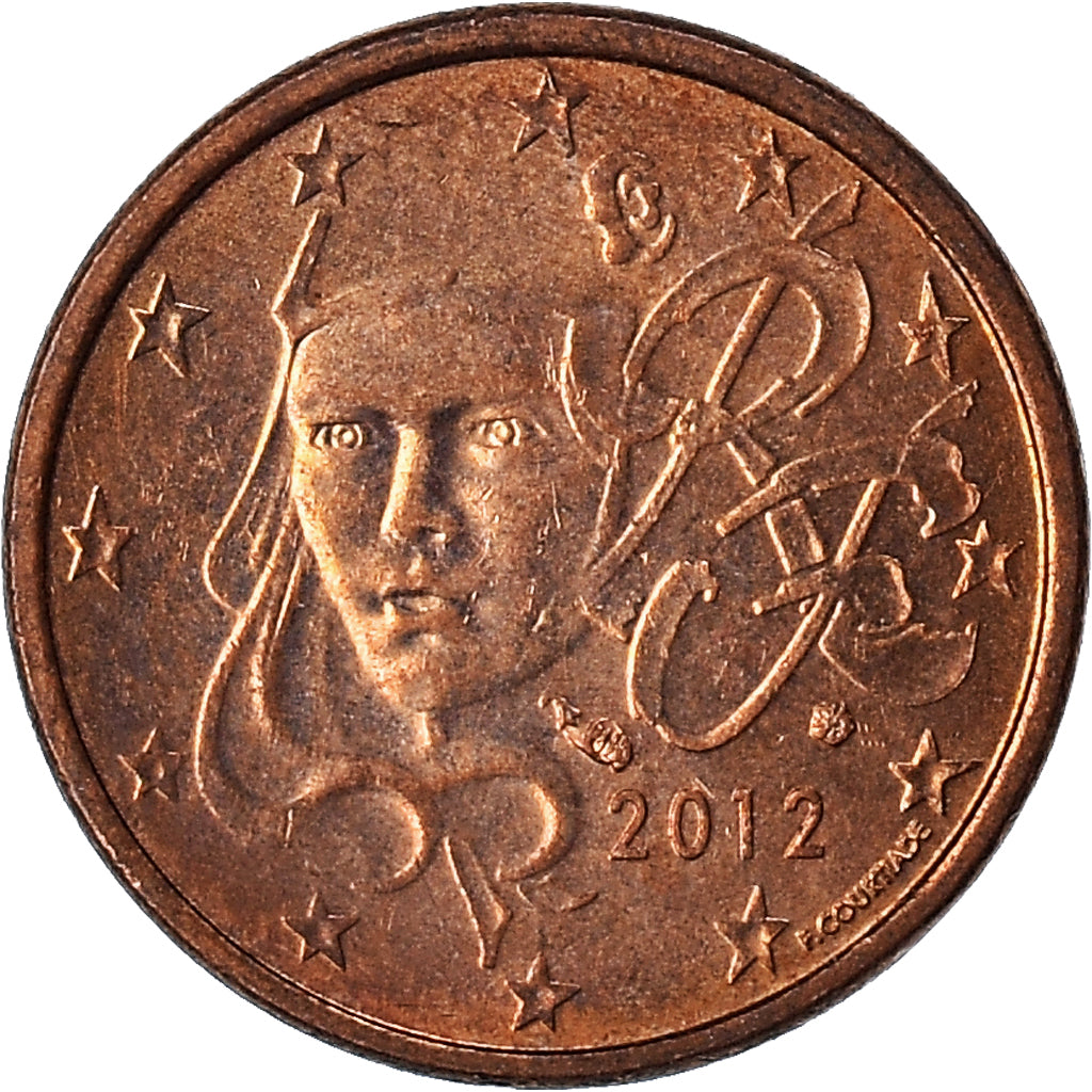 Moneda, Francia, Euro Cent, 2012