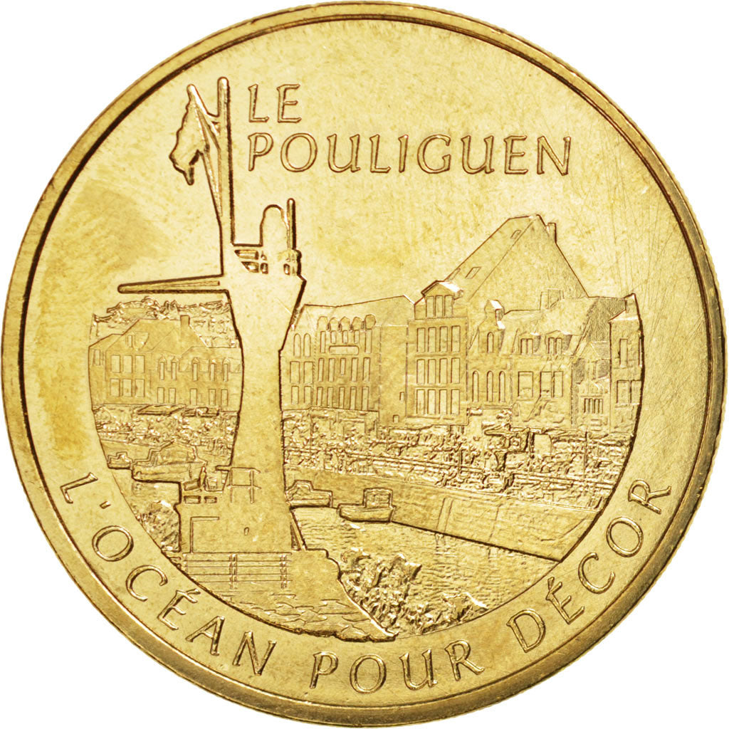 France, Token, Tourist Token, 44/ Le Pouliguen - Océan pour décor, 2011