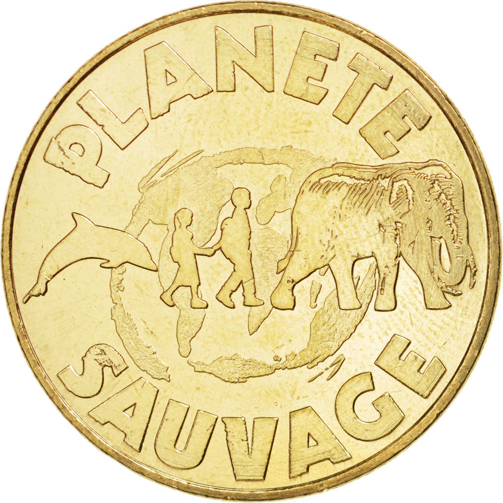 Francia, Token, Tourist Token, 44/ Planète Sauvage - Logo, 2012, Monnaie de