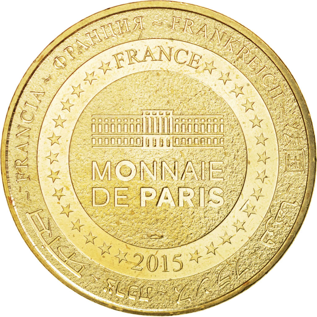 France, Token, Tourist Token, 44/ Planète Sauvage - Lion, 2015, Monnaie de