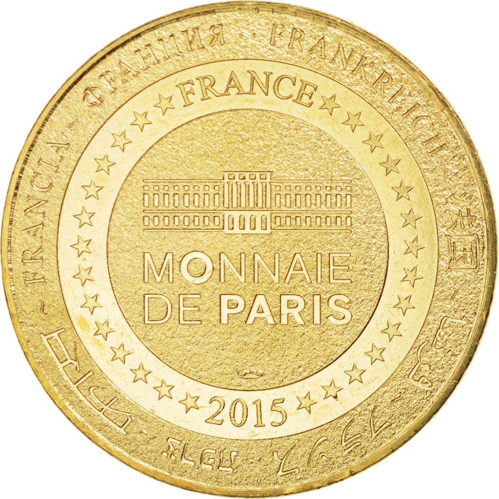 France, Token, Tourist Token, 44/ Tharon-Plage, 2015, Monnaie de Paris, MS(63)