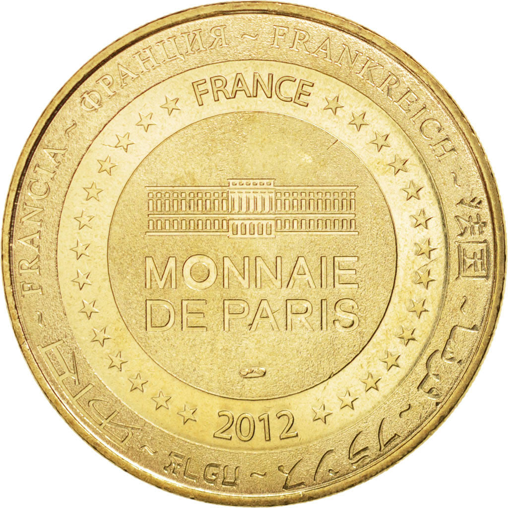 France, Jeton, Tourist Token, 45/ Château de Chamerolles, 2012, Monnaie de