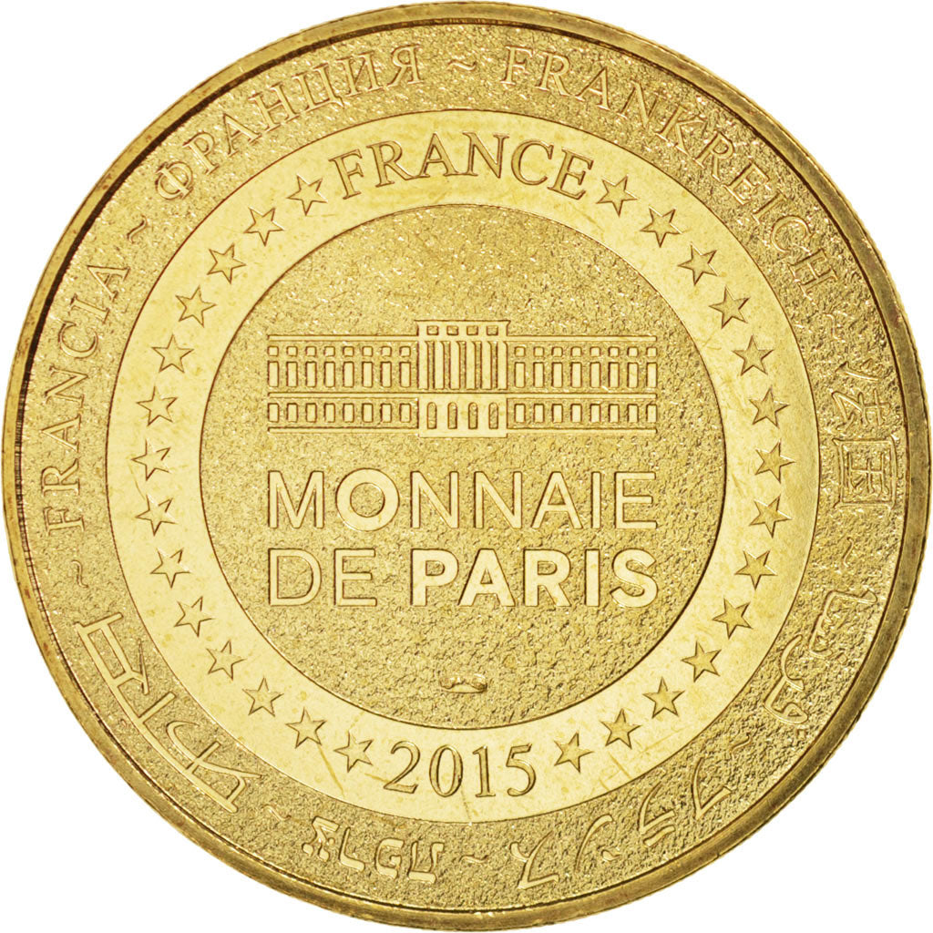France, Jeton, Tourist Token, 46/ Cité Safran - Cajarc, 2015, Monnaie de Paris