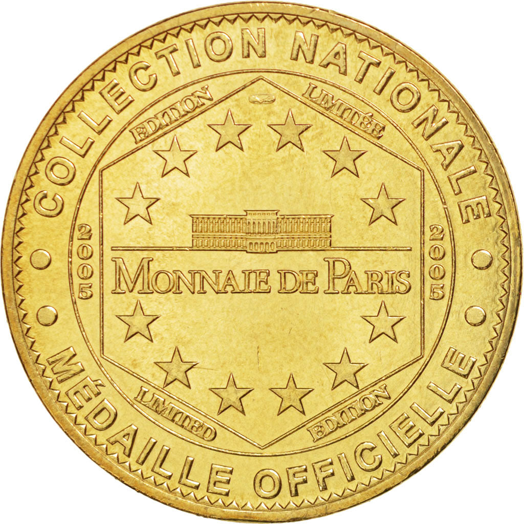 Francja, Token, Żeton turystyczny, 46/ Eglise Saint-Pierre - Carennac, 2005