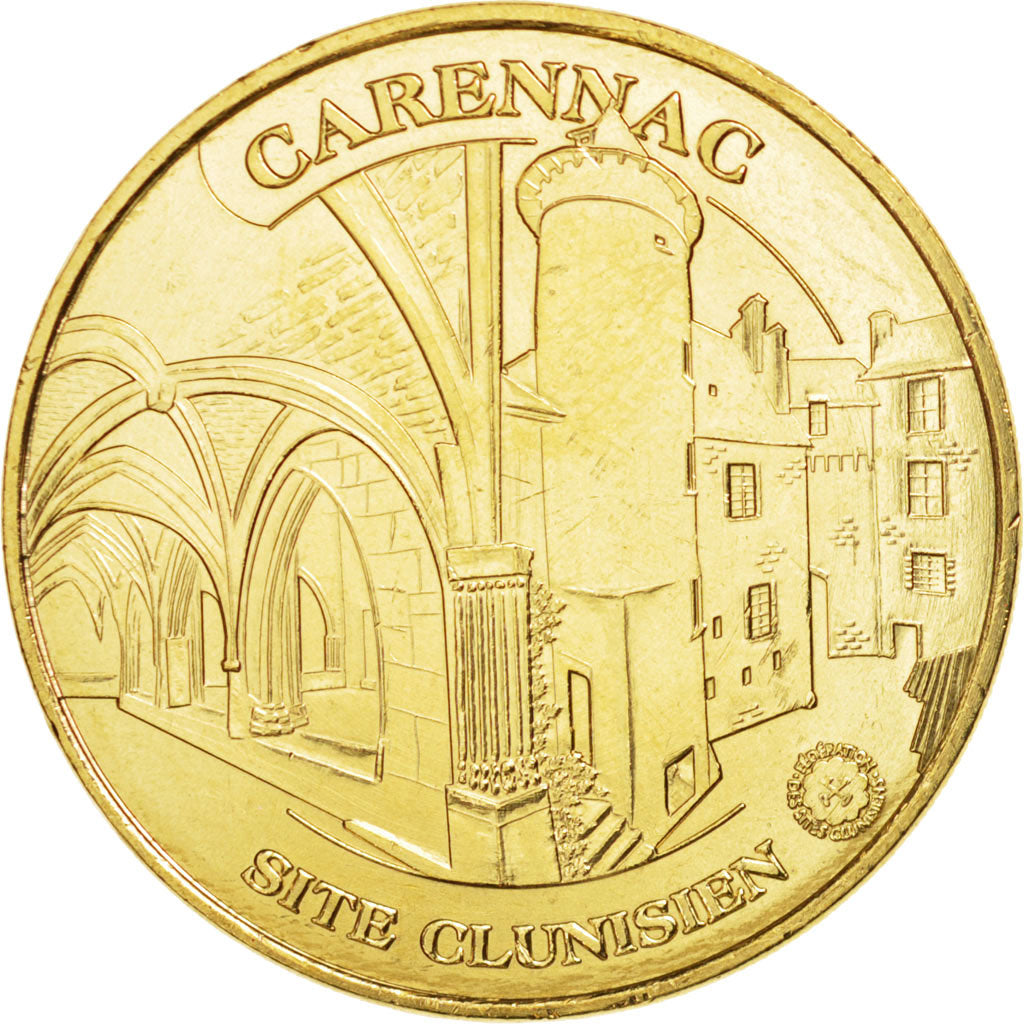 France, Token, Tourist Token, 46/ Carennac - Site Clunisien, 2014, Monnaie de