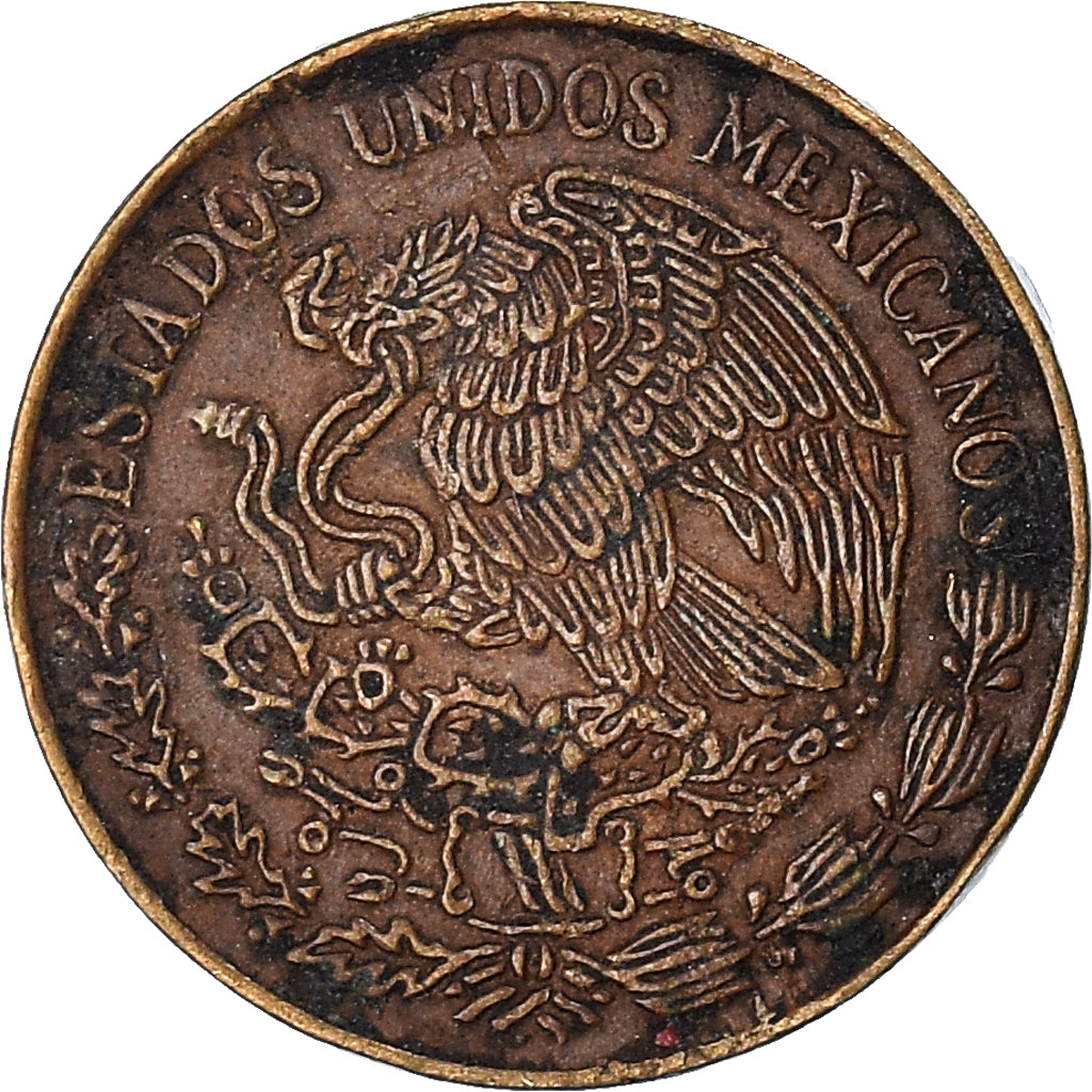 Coin, Mexico, 5 Centavos, 1976