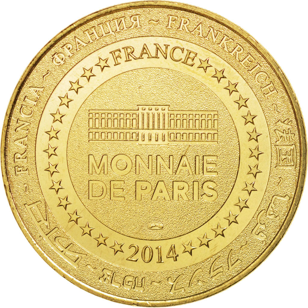 France, Token, Tourist Token, 46/ Vallée de la Dordogne - Grand Site, 2014