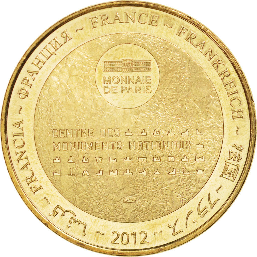 France, Token, Tourist Token, 46/ Château de Castelnau-Bretenoux, 2012, Monnaie