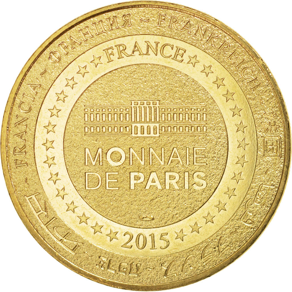 France, Token, Tourist Token, 46/ Saint-Cirq-Lapopie - Grand site, 2015, Monnaie