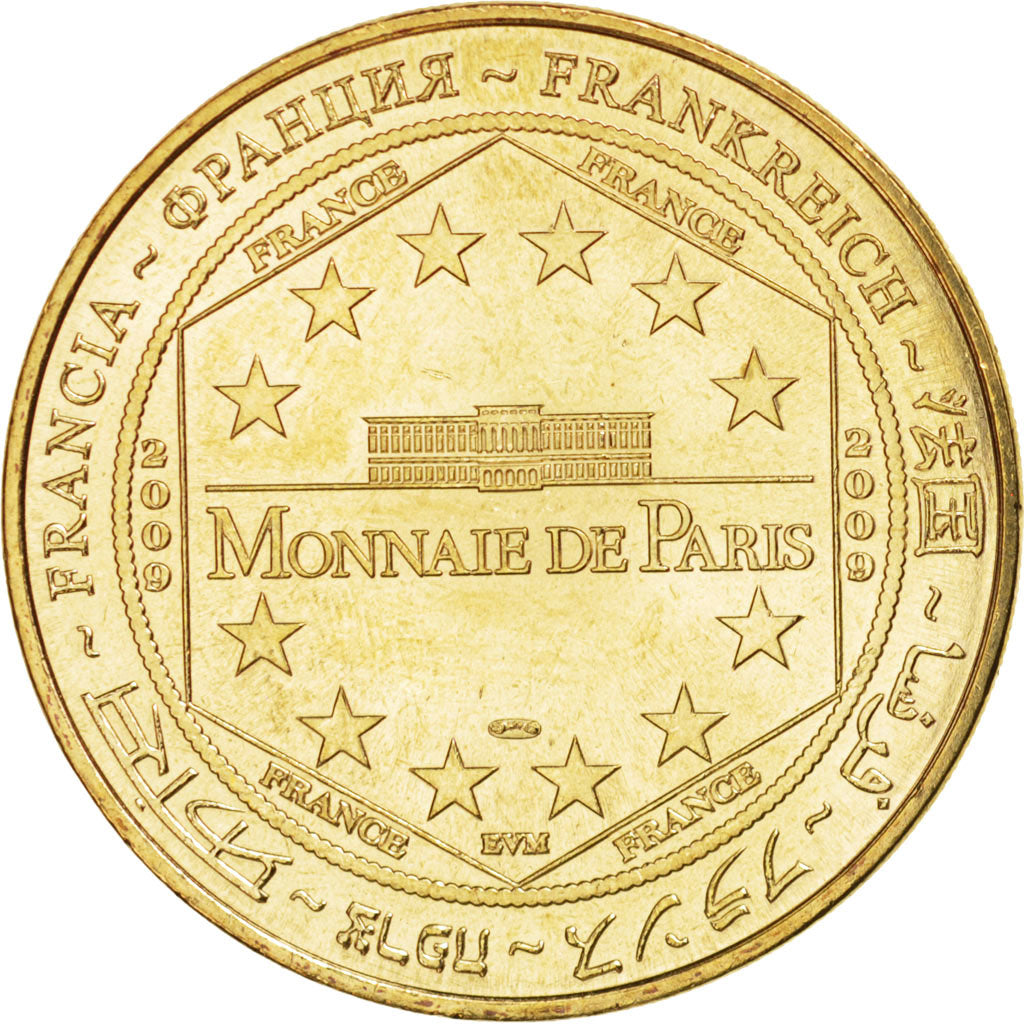 France, Token, Tourist Token, 48/ Aven Armand, 2009, Monnaie de Paris, MS(63)