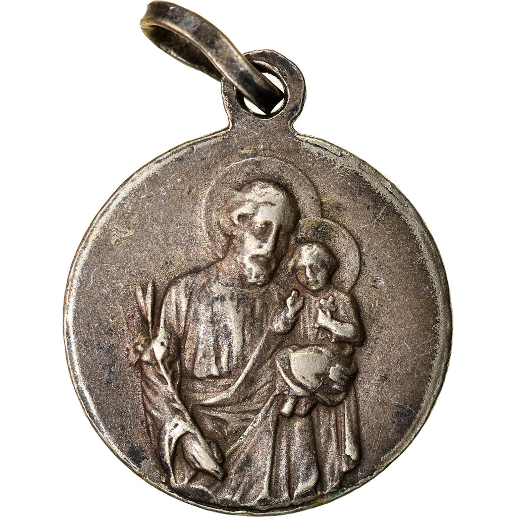 France, Medal, Religions & beliefs, EF(40-45), Silvered bronze