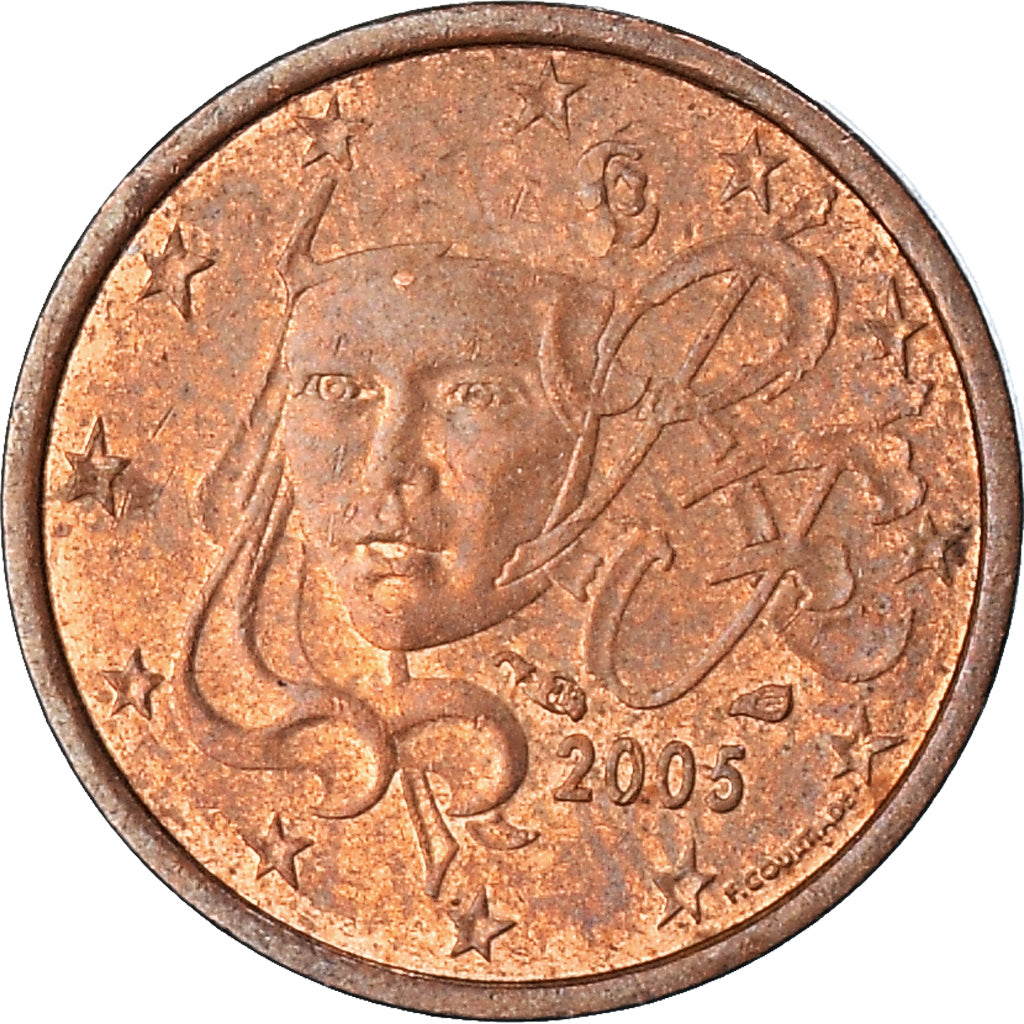 Munten, Frankrijk, Euro Cent, 2005