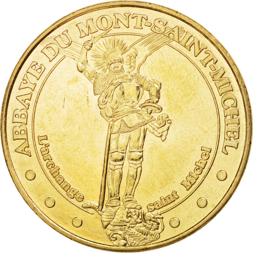 Francia, Token, Tourist Token, 50/ Abbaye du Mont-Saint-Michel, 2012, Monnaie de