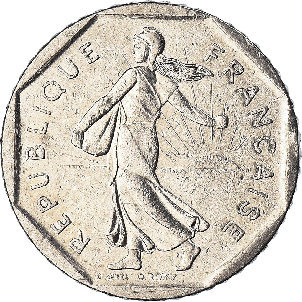 Moneda, Francia, 2 Francs, 1983