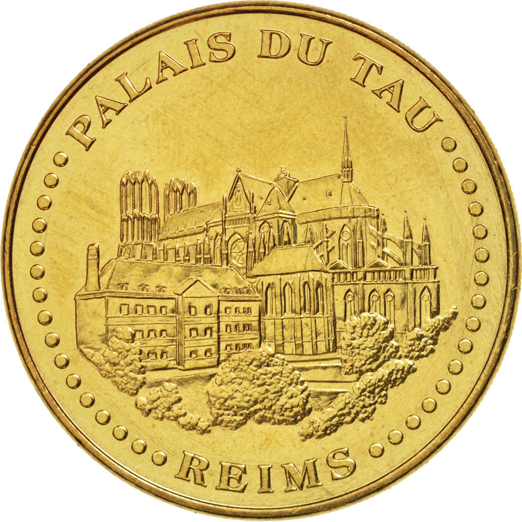 France, Token, Tourist Token, 51/ Palais du Tau - Reims, 2013, Monnaie de Paris