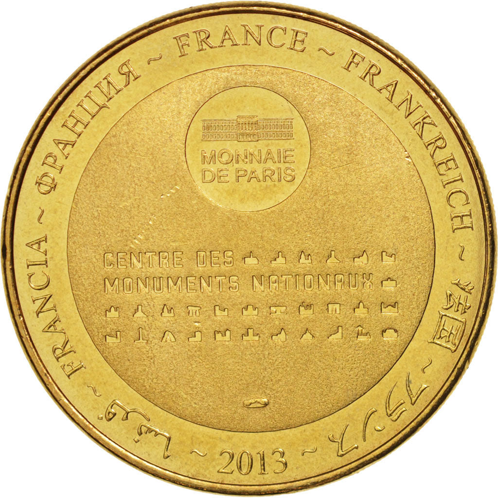 France, Token, Tourist Token, 51/ Palais du Tau - Reims, 2013, Monnaie de Paris