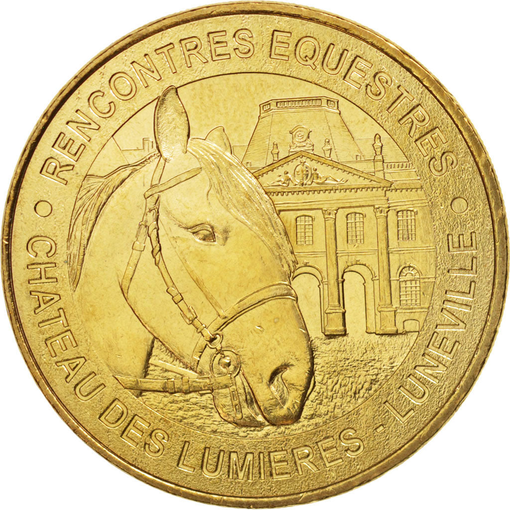 France, Token, Tourist Token, 54/ Rencontres Equestres - Lunéville, 2012