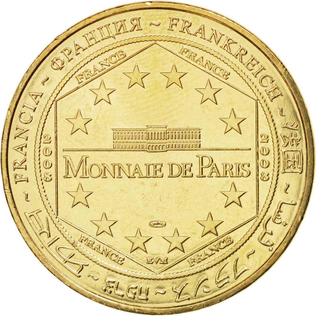 France, Jeton, Tourist Token, 55/ Ossuaire de Douaumont, 2008, Monnaie de Paris