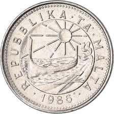 Moneda, Malta, 2 Cents, 1986
