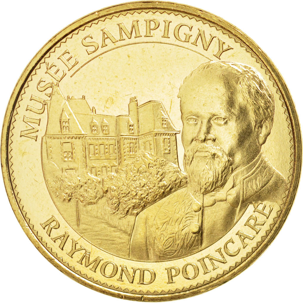 France, Jeton, Tourist Token, 55/ Musée Sampigny - Poincaré, 2015, Monnaie de