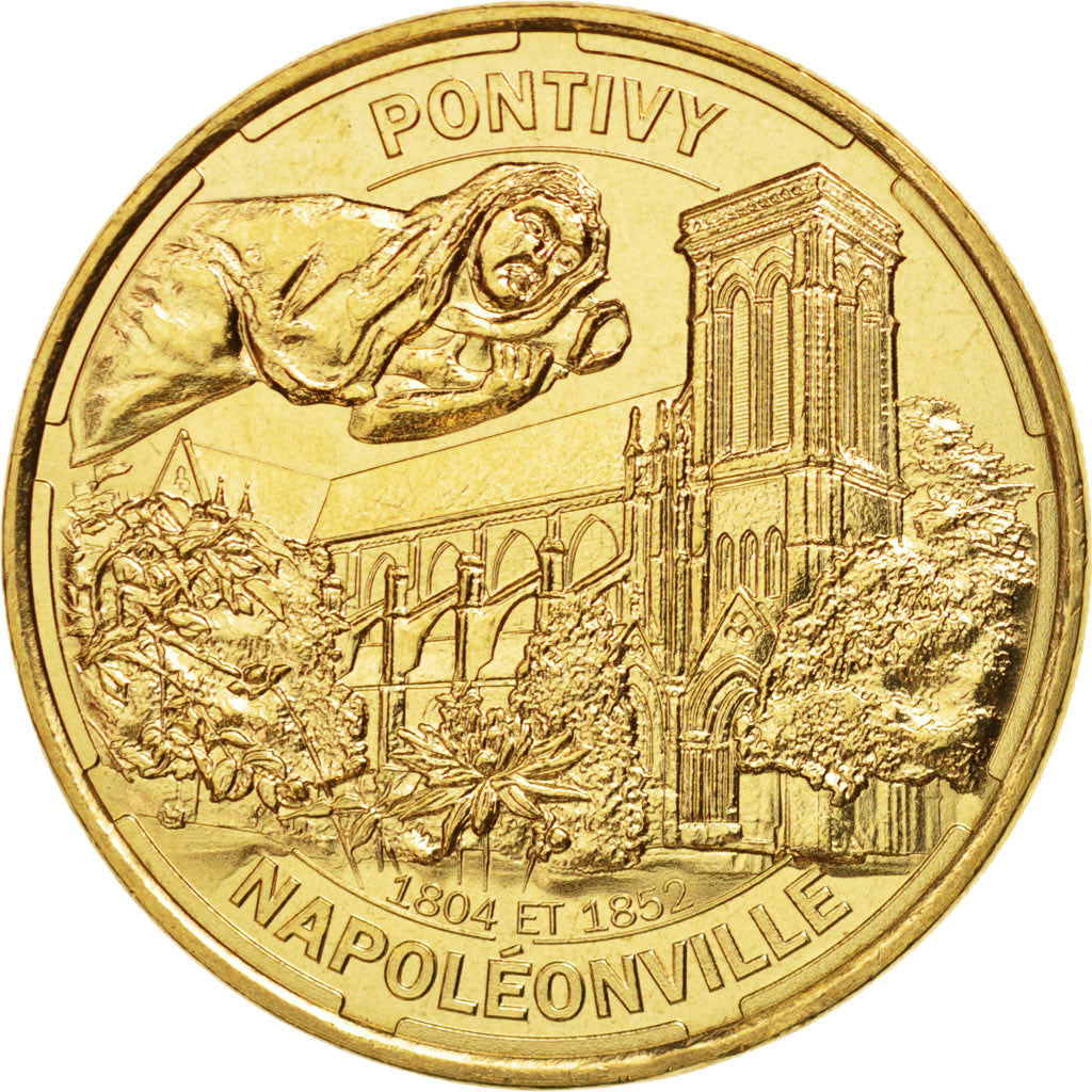 France, Jeton, Tourist Token, 56/ Pontivy- Napoléonville, 2014, Monnaie de