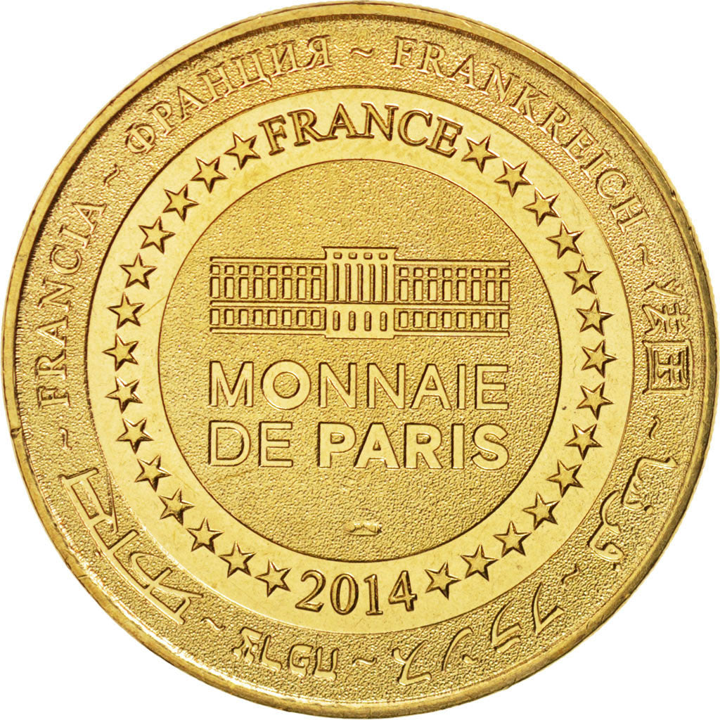 France, Jeton, Tourist Token, 56/ Pontivy- Napoléonville, 2014, Monnaie de
