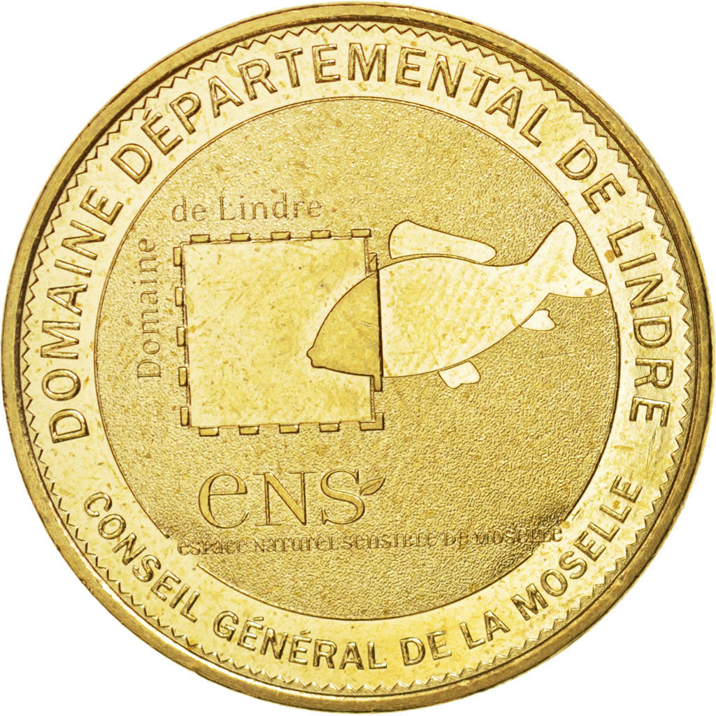 Francia, Token, Tourist Token, 57/ Domaine de Lindre, 2015, Monnaie de Paris