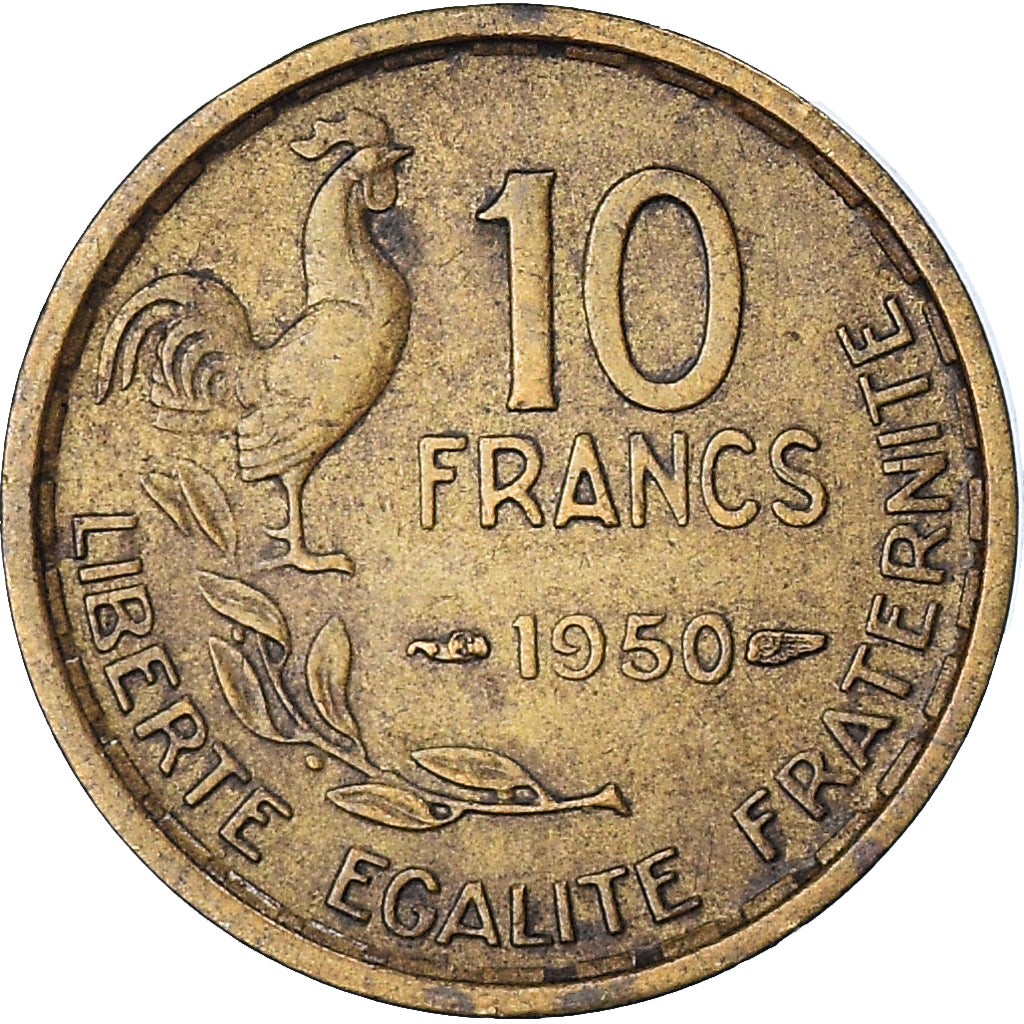Moneta, Francja, 10 Francs, 1950