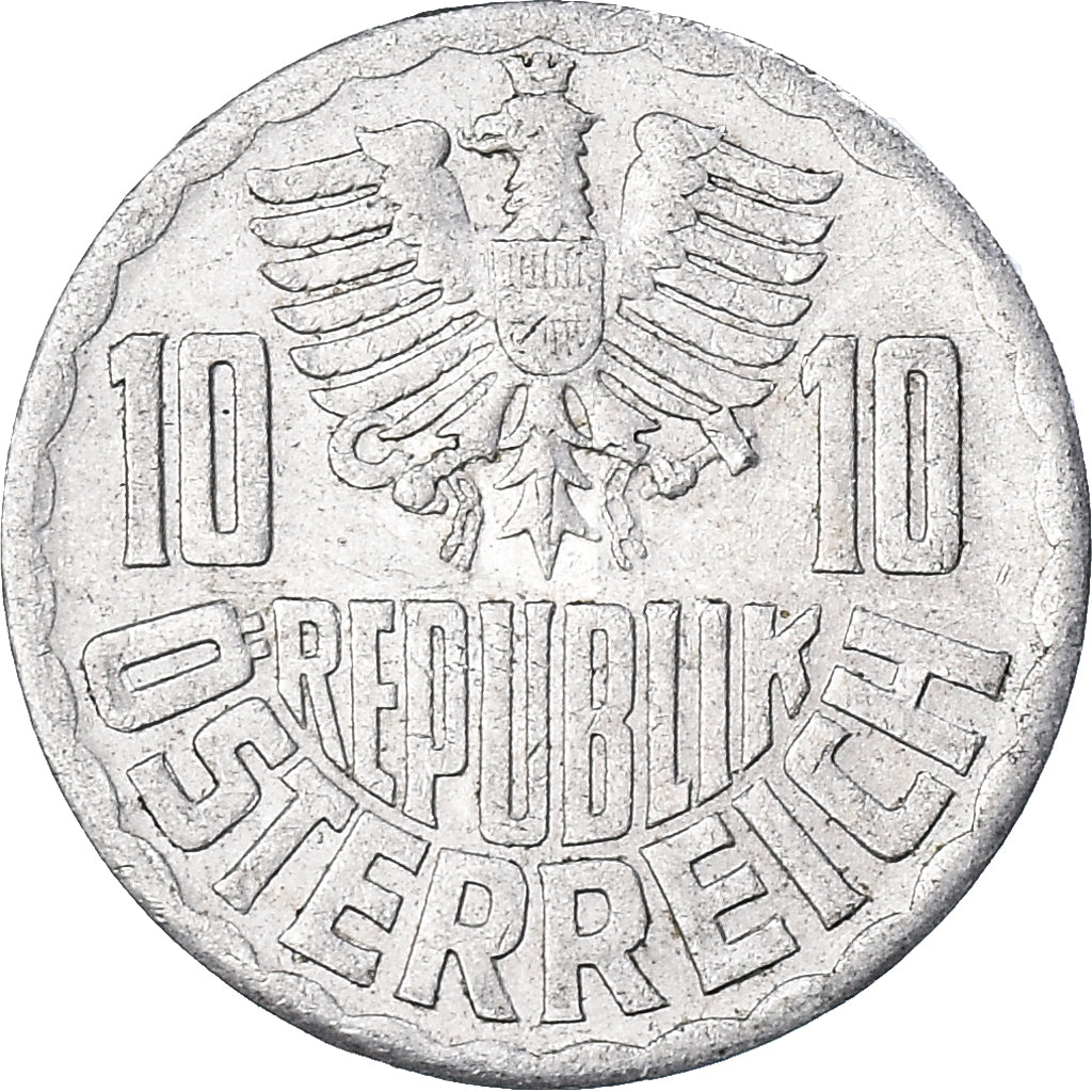 Münze, Österreich, 10 Groschen, 1970