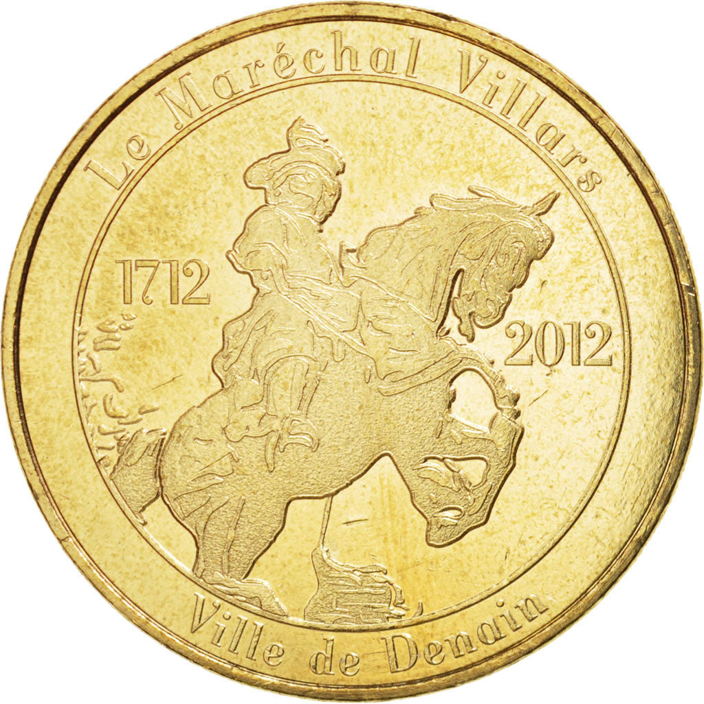 France, Token, Tourist Token, 59/ Maréchal Villars - Denain, 2012, Monnaie de