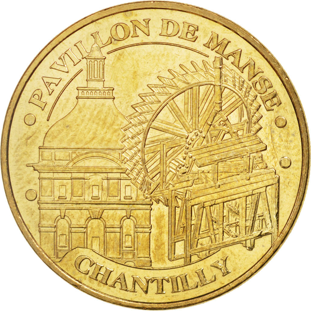France, Token, Tourist Token, 60/ Pavillon de Manse - Chantilly, 2011, Monnaie