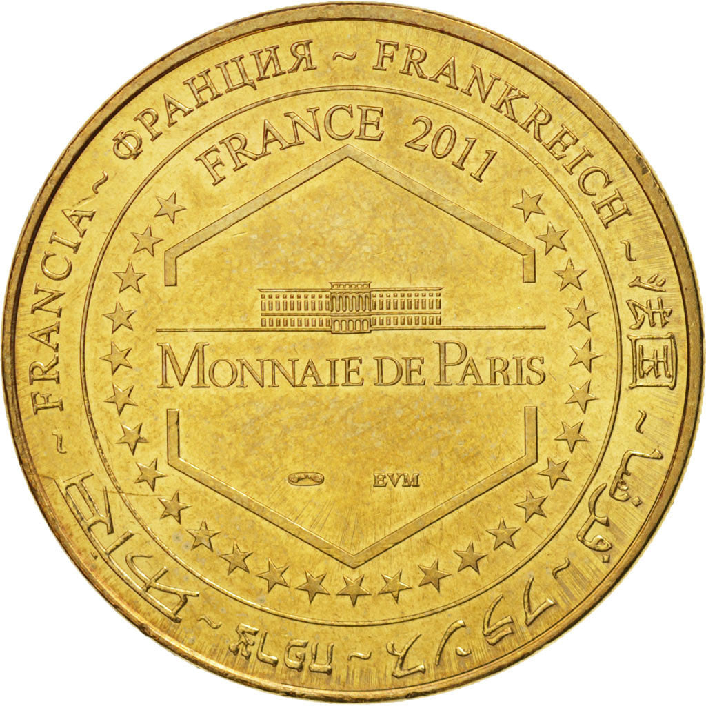 France, Token, Tourist Token, 60/ Pavillon de Manse - Chantilly, 2011, Monnaie
