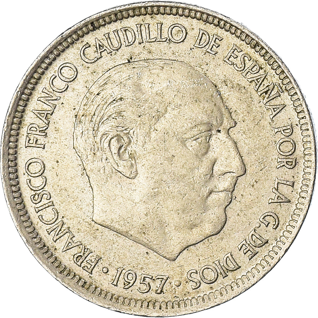Monnaie, Espagne, 5 Pesetas, 1975