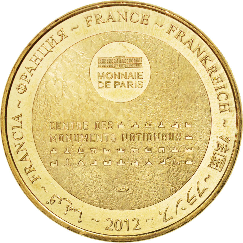 France, Jeton, Tourist Token, 61/ Château de Carrouges, 2012, Monnaie de Paris