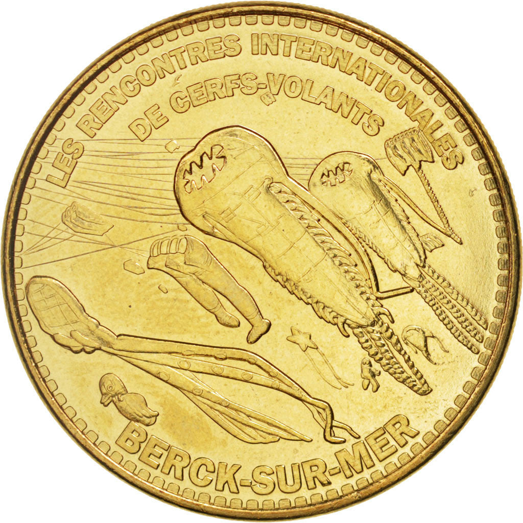 France, Jeton, Tourist Token, 62/ Rencontres Cerfs-Volants - Berck, 2013
