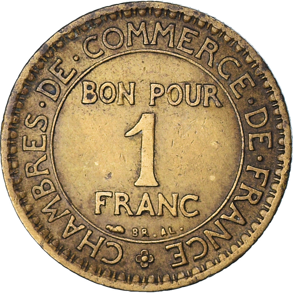 Moneta, Francia, Franc, 1920