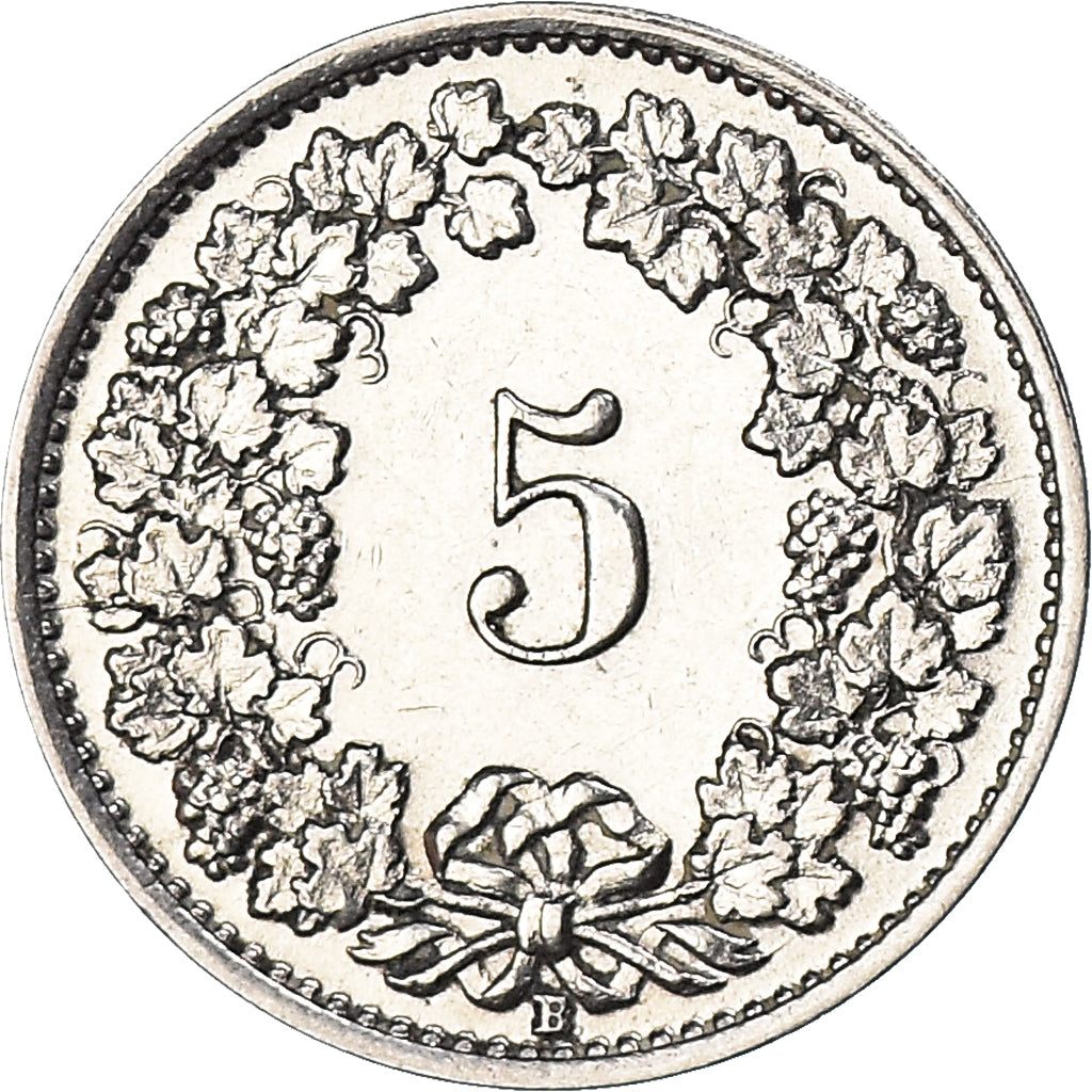 Coin, Switzerland, 5 Rappen, 1934