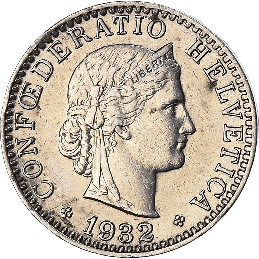 Moneta, Svizzera, 20 Rappen, 1932