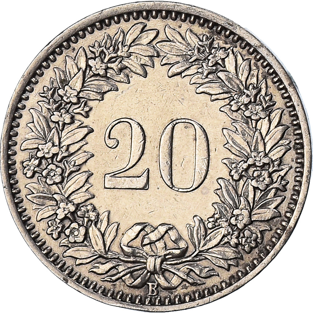 Moneta, Svizzera, 20 Rappen, 1932