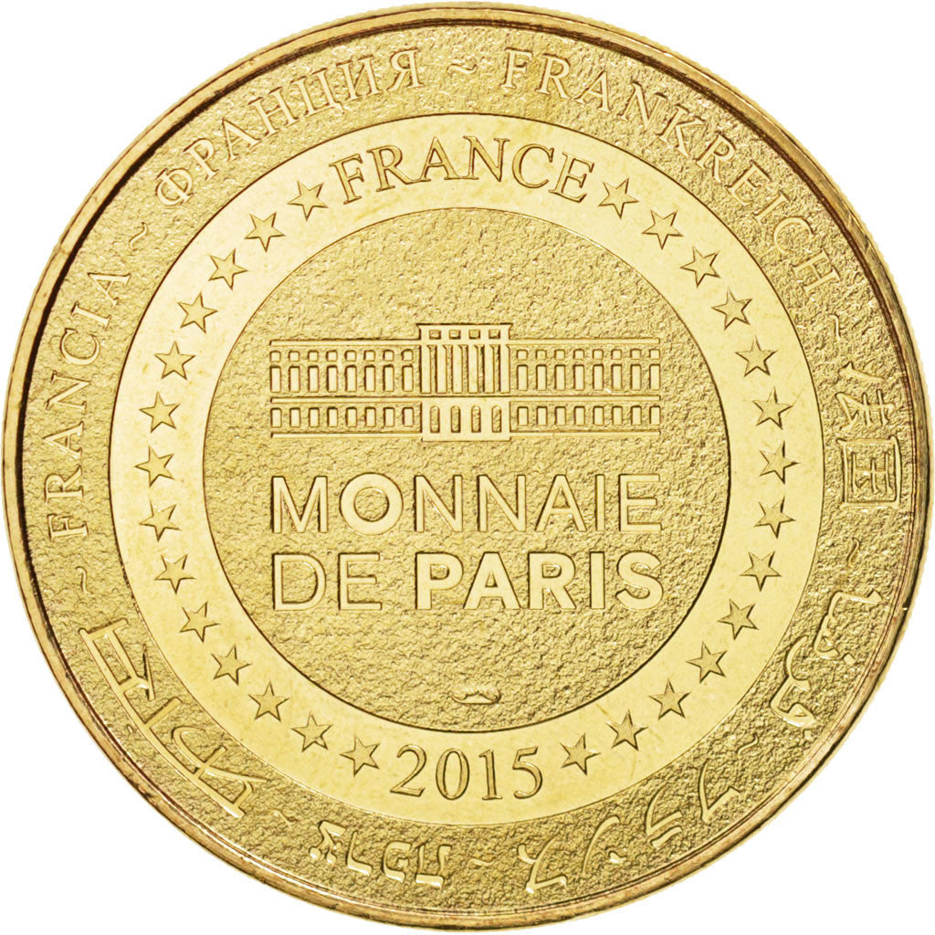 France, Jeton, Tourist Token, 63/ Super Besse - Truite et Mouflon, 2015, Monnaie