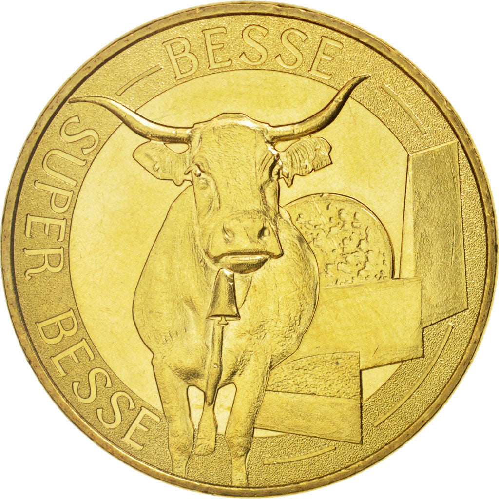 Francia, Token, Tourist Token, 63/ Super Besse - Vache et fromages, 2016