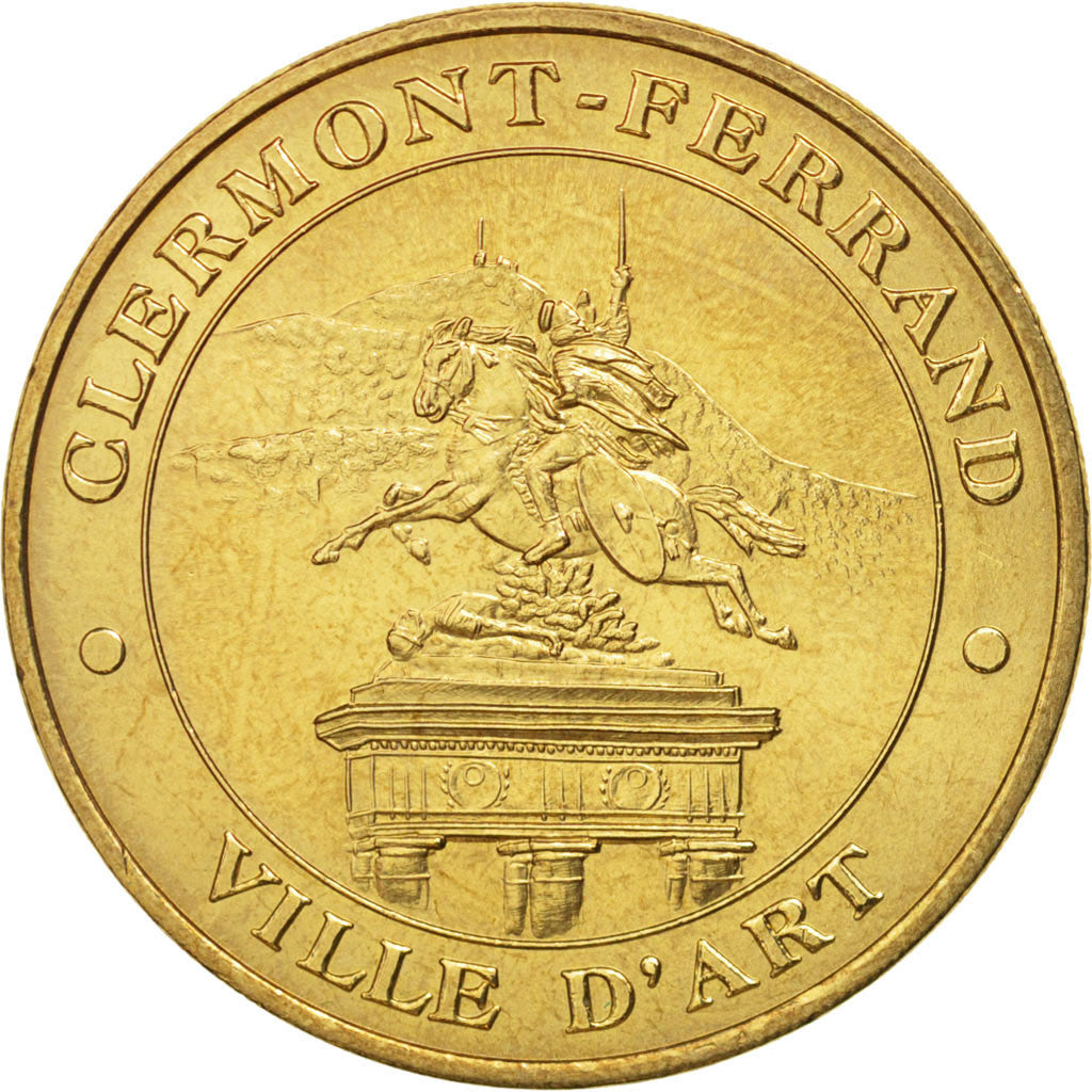 France, Jeton, Tourist Token, 63/ Clermont-Ferrand - Ville d'Art, 2009, Monnaie