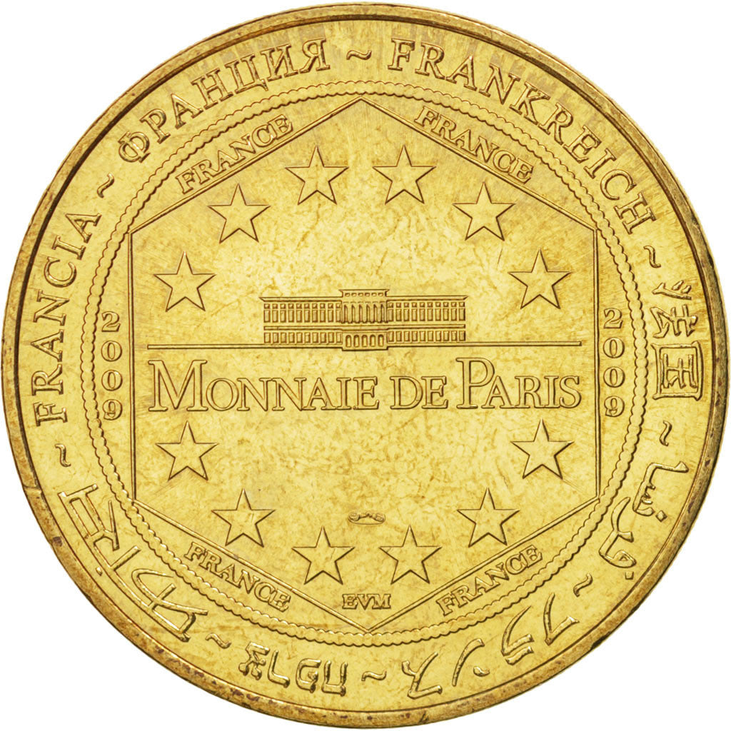 France, Jeton, Tourist Token, 63/ Clermont-Ferrand - Ville d'Art, 2009, Monnaie