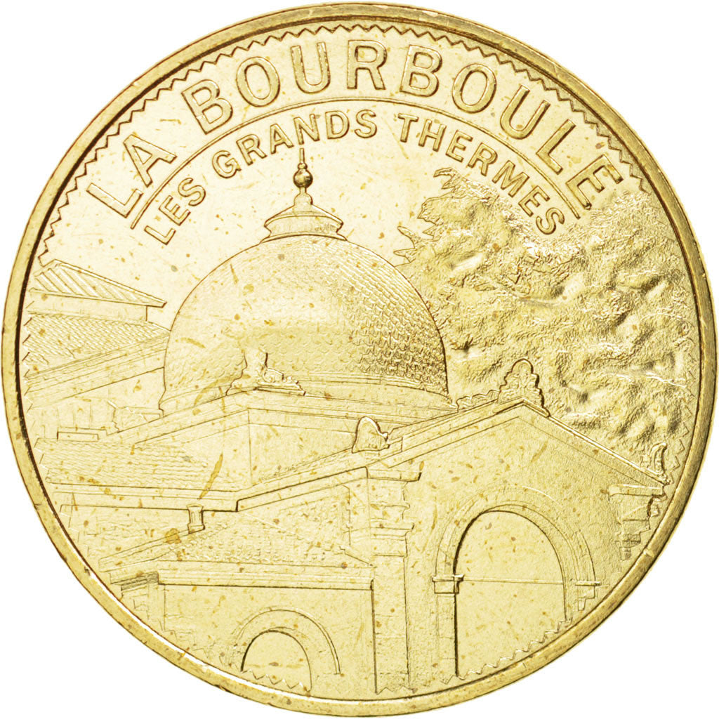 Frankreich, Token, Tourist Token, 63/ La Bourboule, 2015, Monnaie de Paris, UNZ