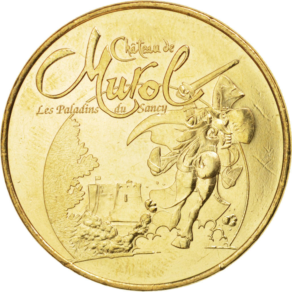 France, Token, Tourist Token, 63/ Château de Murol, 2009, Monnaie de Paris