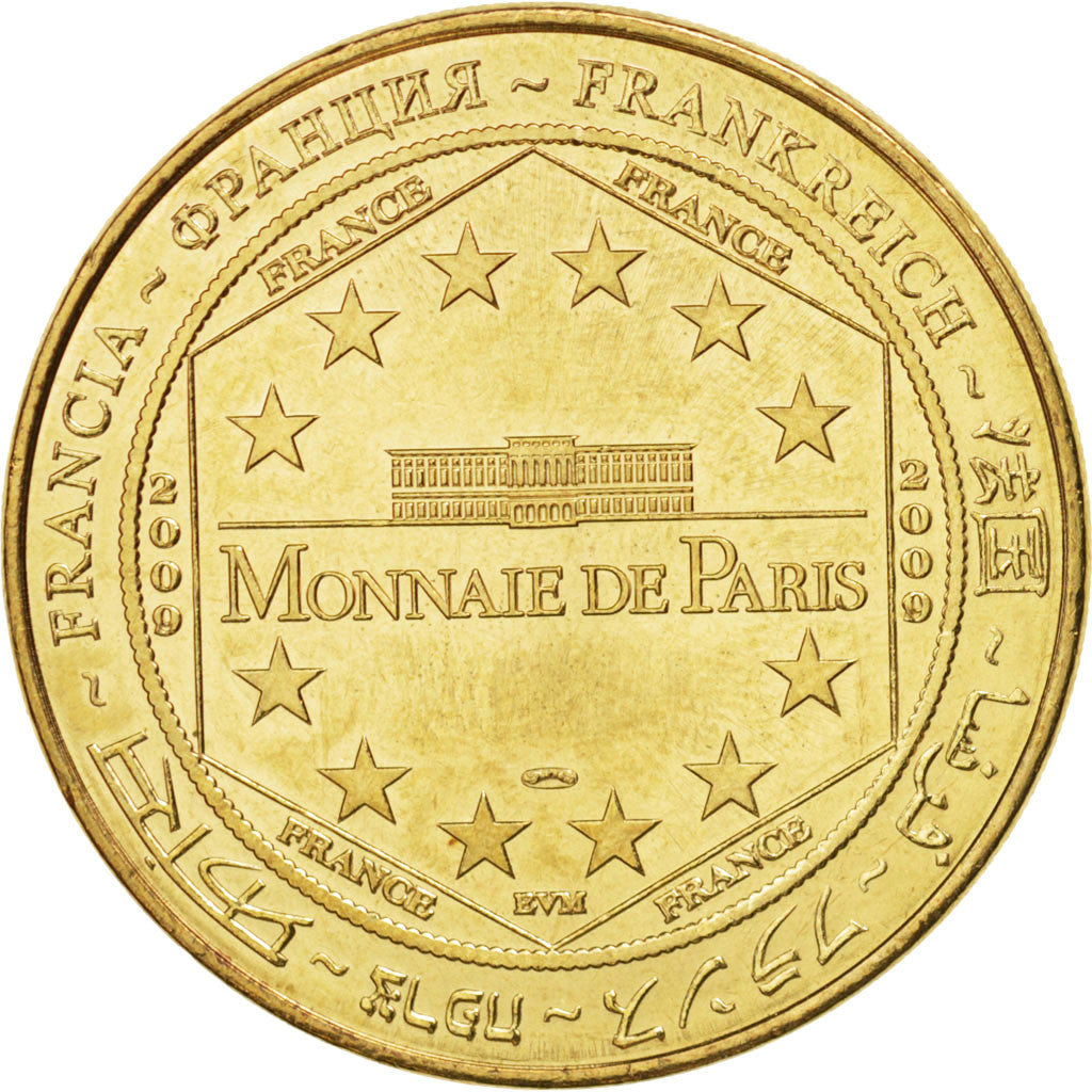 France, Token, Tourist Token, 63/ Château de Murol, 2009, Monnaie de Paris