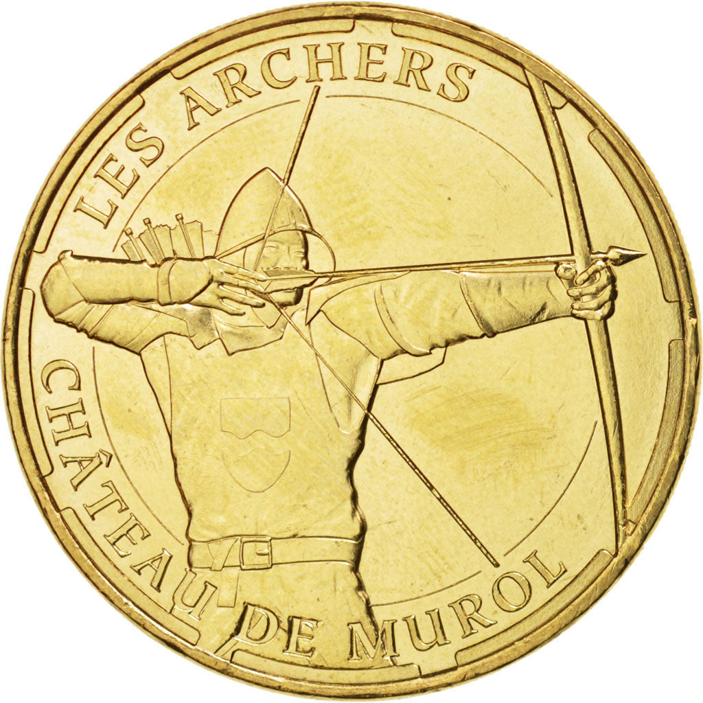 France, Token, Tourist Token, 63/ Archers - Château de Murol, 2014, Monnaie de